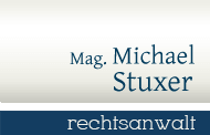 Logo Rechtsanwalt Mag. Michael Stuxer